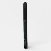 水オレンジレッドブルーモダン抽象芸術アートパターン Case-Mate iPhoneケース (裏面/左)