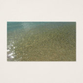 水オンビーチI抽象芸術自然撮影 (裏面)