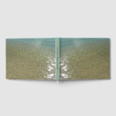 水オンビーチI抽象芸術自然撮影 ゲストブック (全面)