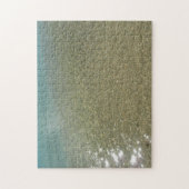 水オンビーチI抽象芸術自然撮影 ジグソーパズル (縦)