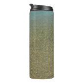 水オンビーチI抽象芸術自然撮影 タンブラー (回転右)