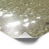 水オンビーチI抽象芸術自然撮影 フォトプリント            (角)