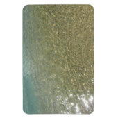 水オンビーチI抽象芸術自然撮影 マグネット (縦)