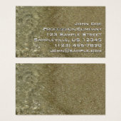 水オンビーチII抽象芸術自然撮影 (正面&裏面)