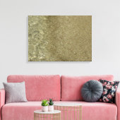 水オンビーチII抽象芸術自然撮影 キャンバスプリント (インサイチュ (リビング))