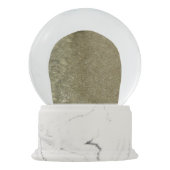 水オンビーチII抽象芸術自然撮影 スノーグローブ (裏面)