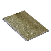 水オンビーチII抽象芸術自然撮影 ノートブック (右側)