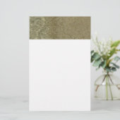 水オンビーチII抽象芸術自然撮影 便箋 (スタンド正面)