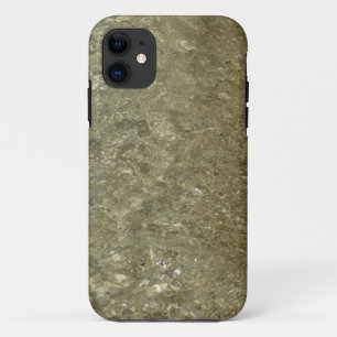 水オンビーチII抽象芸術自然撮影 iPhone 11 ケース