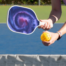 水カスタム色タイ及び染料ブルー ピックルボールラケット