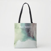 水カスタム色パーソナライズされたスタイリッシュ計 トートバッグ (正面)
