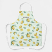 水カスタム色レモン エプロン (正面)