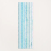 水カスタム色航海の青波禅ヨガマット ヨガマット (正面)