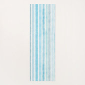 水カスタム色航海の青波禅ヨガマット ヨガマット (裏面)