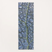 水カッコいい滴露テクスチャ葉モノグラム ヨガマット (正面)