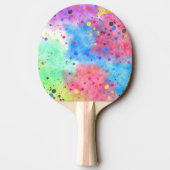 水カッコいい色有名引用文 卓球ラケット (裏面)