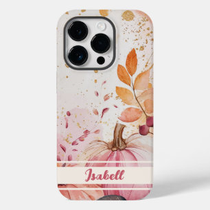 水カラカボチャ秋デザインと名前 Case-Mate iPhone 14 PROケース