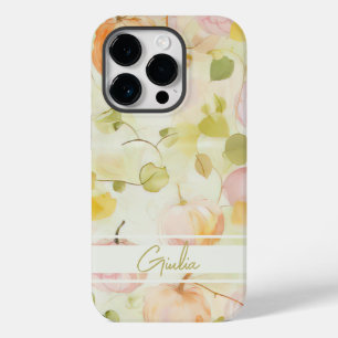 水カラカボチャ秋デザインと名前 Case-Mate iPhone 14 PROケース