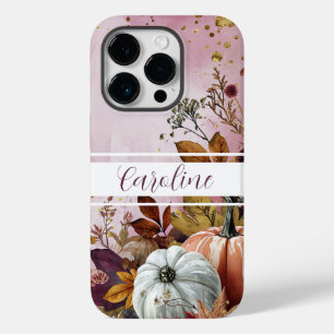 水カラカボチャ秋デザインと名前 Case-Mate iPhone 14 PROケース