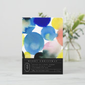 水カラフルモダン彩アート シーズンカード (スタンド正面)