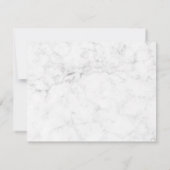 水カラフルモダン色の花 サンキューカード (裏面)