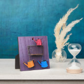 水カラフル切り フォトプラーク (インサイチュ)