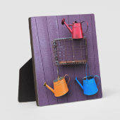 水カラフル切り フォトプラーク (正面)