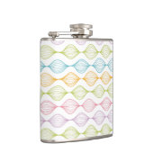 水カラフル平模様 フラスク (右)