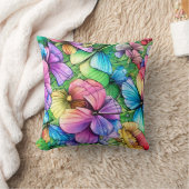 水カラフル彩園 クッション (ブランケット)