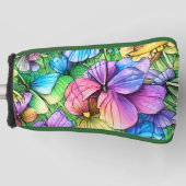 水カラフル彩園 ゴルフヘッドカバー (正面)