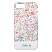 水カラフル彩花模様 Case-Mate iPhoneケース (裏面)