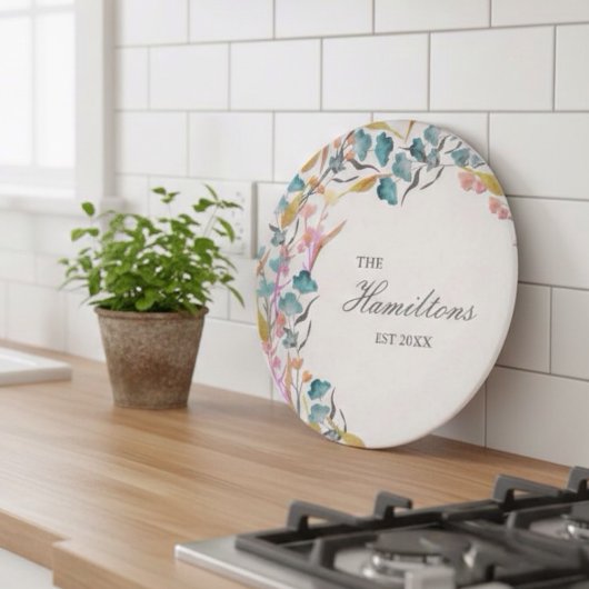 水カラフル彩野草創業 カッティングボード