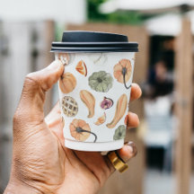 水カラフル色かぼちゃ模様 |秋の雰囲気