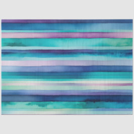 水カラフル色のストライプティッシュペーパー 薄葉紙