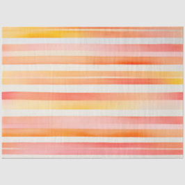 水カラフル色のストライプティッシュペーパー 薄葉紙