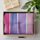 水カラフル色のストライプティッシュペーパー 薄葉紙 (ギフト)