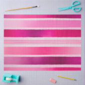 水カラフル色のストライプティッシュペーパー 薄葉紙 (クラフト)