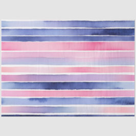 水カラフル色のストライプティッシュペーパー 薄葉紙