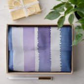水カラフル色のストライプティッシュペーパー 薄葉紙 (ギフト)
