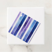 水カラフル色のストライプラベル フェイバータグ (インサイチュ)