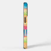 水カラフル色のストライプ魚 Case-Mate iPhoneケース (裏面 / 右)