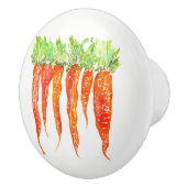 水カラフル色のニンジンのドアのノブ セラミックノブ (右)