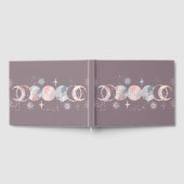 水カラフル色の月 ゲストブック (全面)