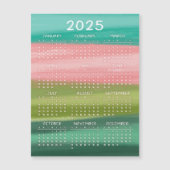 水カラフル色の横線2025 (正面)