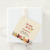 水カラフル色アイスクリーム甘い赤ちゃんシャワー フェイバータグ (インサイチュ)