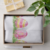 水カラフル色イースターエッグ 薄葉紙 (ギフト)