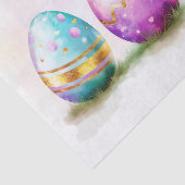 水カラフル色イースターエッグ 薄葉紙 (詳細)