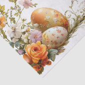 水カラフル色イースターエッグ 薄葉紙 (詳細)