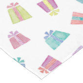 水カラフル色ギフトパーティーデザイン テーブルクロス (アングル)