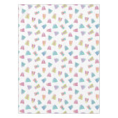 水カラフル色ギフトパーティーデザイン テーブルクロス (正面)